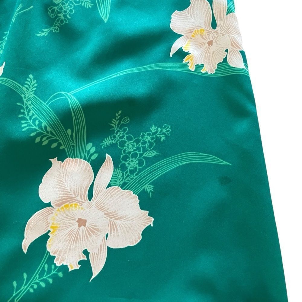 Vintage Otaheite Honolulu Hawaiian Floral Maxi Dress - Picture 5 of 9